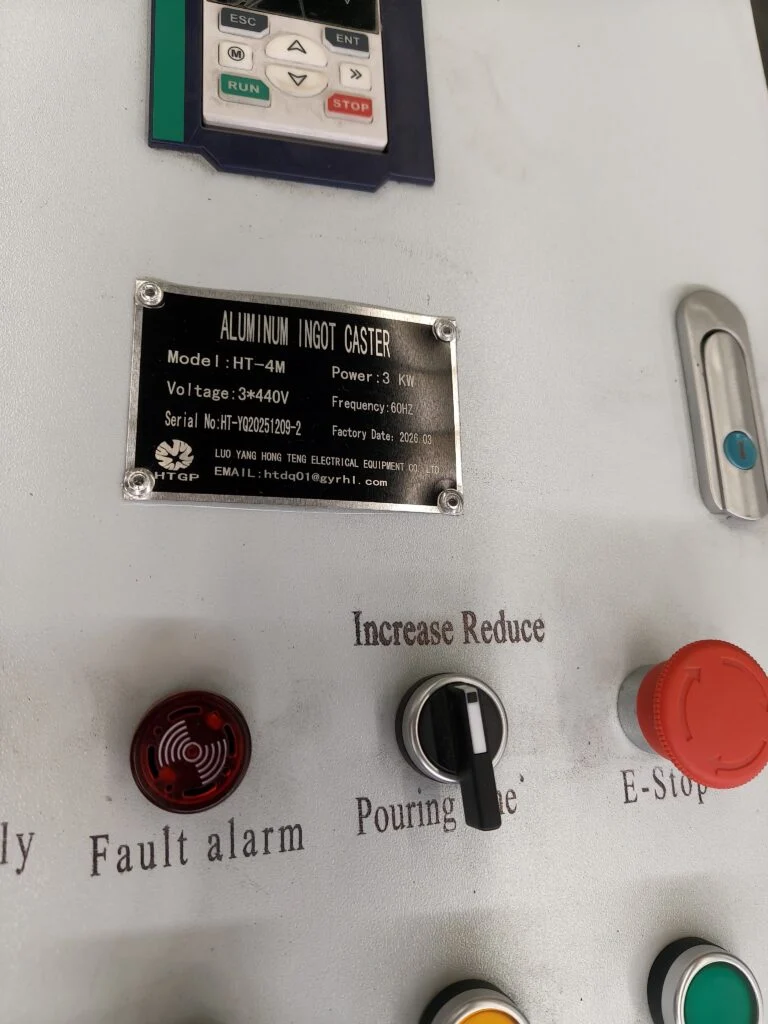 Importar maquinaria industrial desde China: horno de fusión de aluminio de 300 kg
